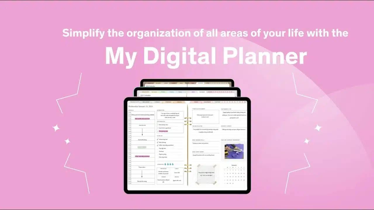 digital calendar planner