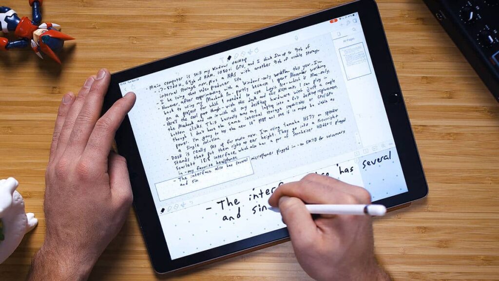 best Way to Take Notes on an iPad