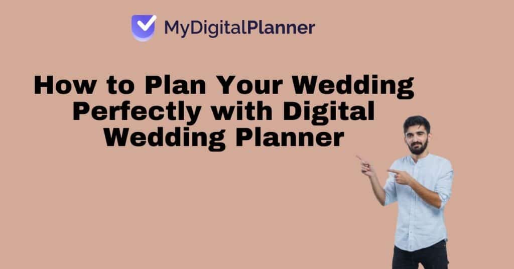Man Indicating directions for the How to Plan Your Wedding Perfectly with Digital Wedding Planner